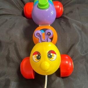 Fun Time Cathy The Caterpillar Pull Along Toy